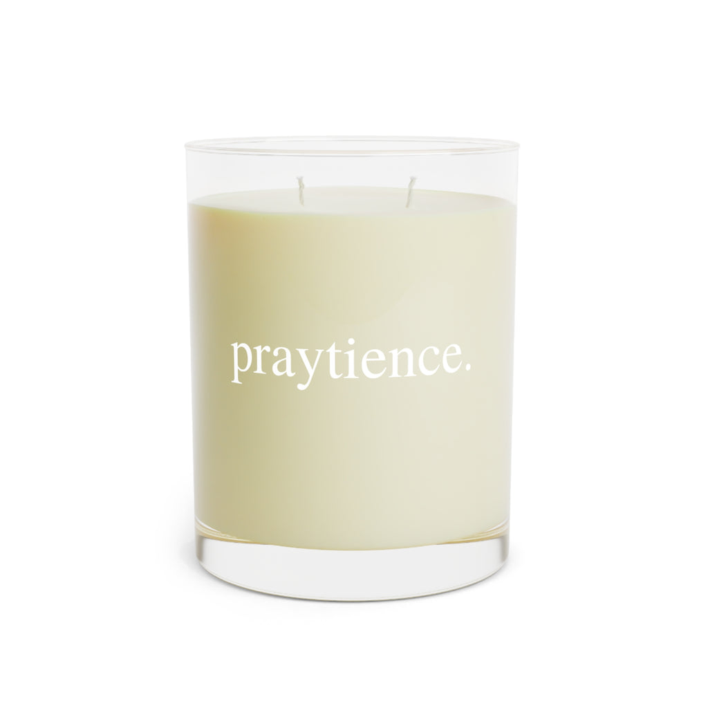 Praytience® Full Glass Scented Candle — 11oz Soy Wax