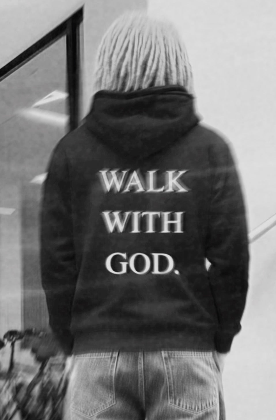 WALK WITH GOD Hoodie — Praytience® Essentials (Multiple Colors)