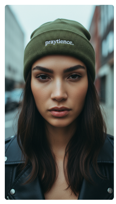 praytience. Beanie