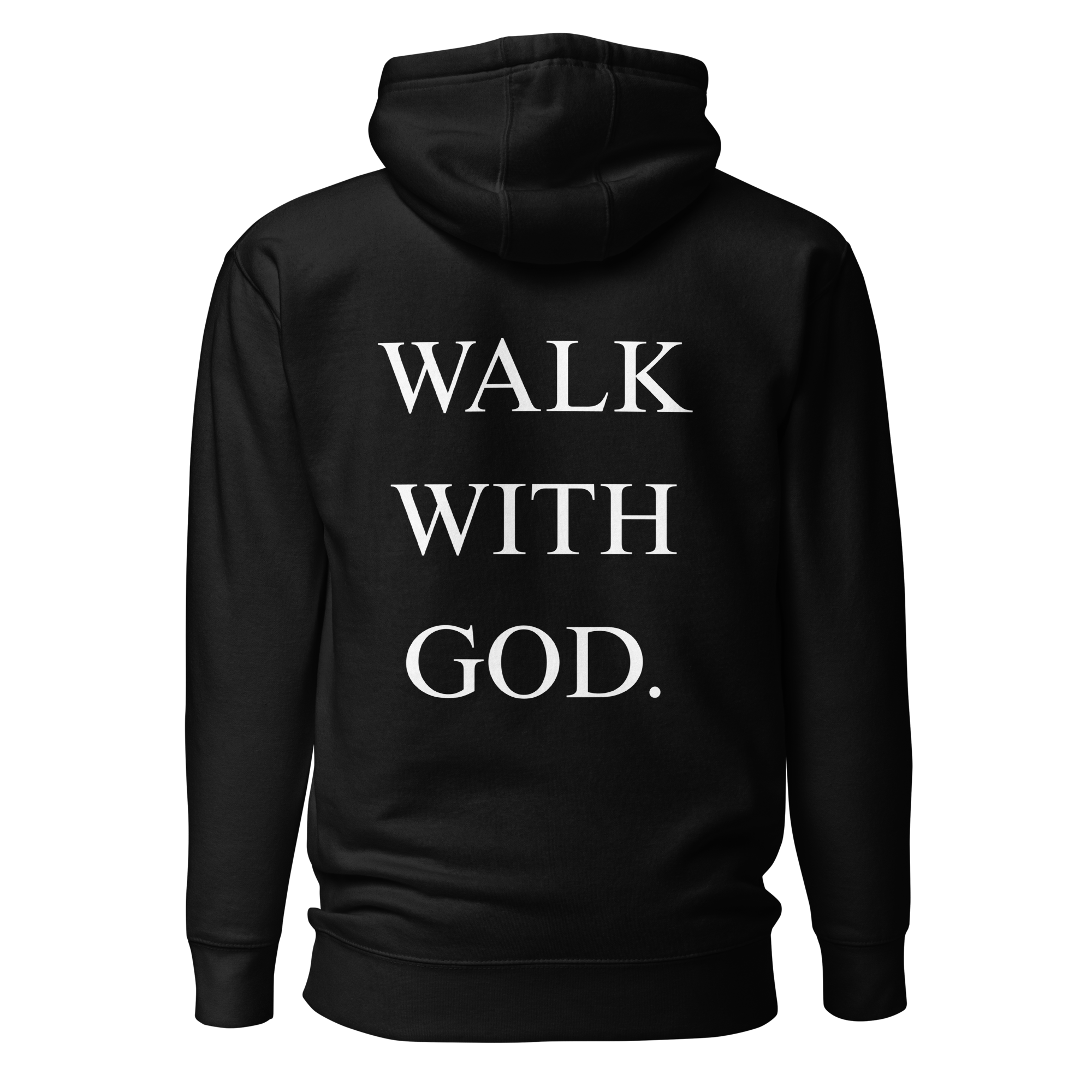 WALK WITH GOD Hoodie — Praytience® Essentials (Multiple Colors)