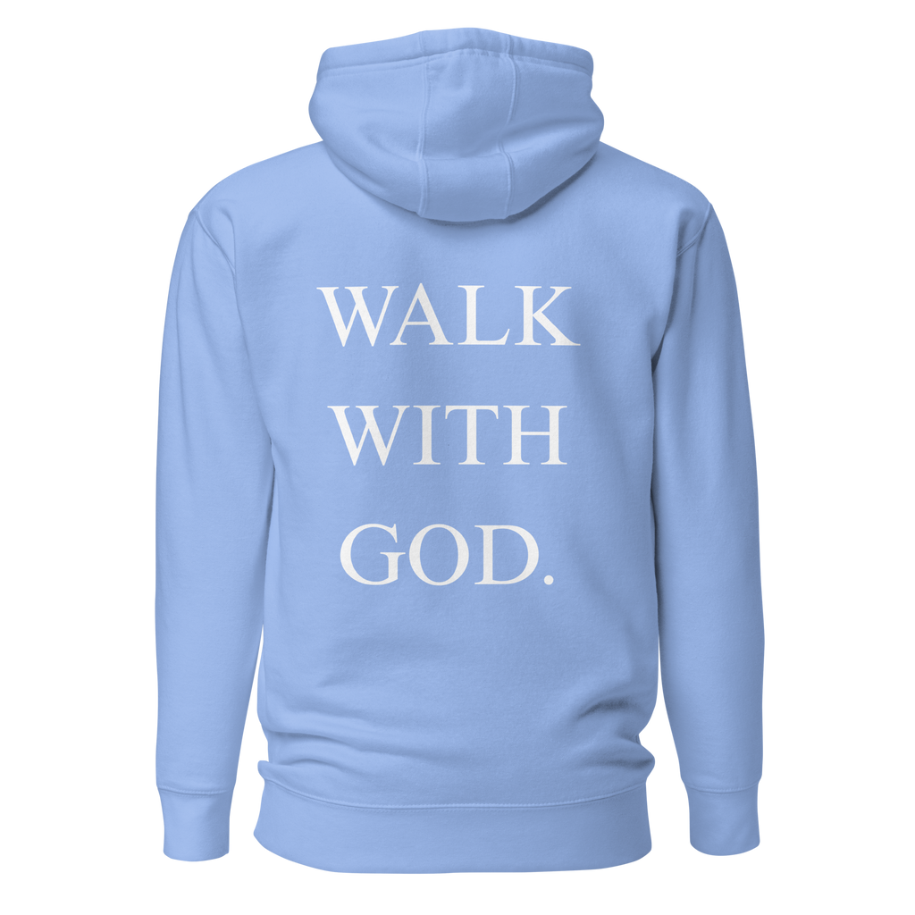 WALK WITH GOD Hoodie — Praytience® Essentials (Multiple Colors)